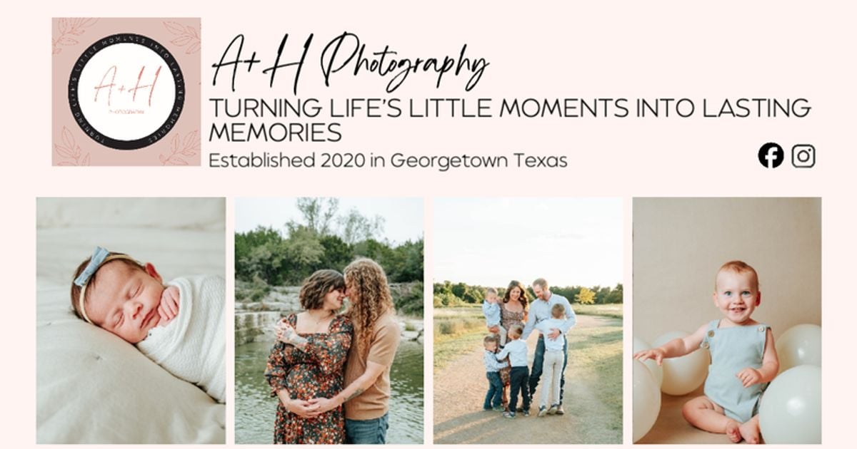 A&H Photography website photo